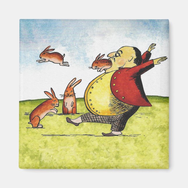 Tillfälliga Hares Magnet (Framsidan)