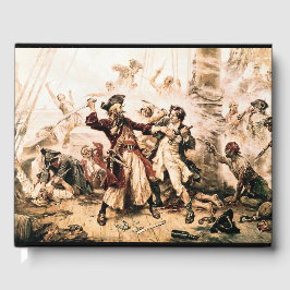 Tillfångata, piraten Svartskägg, Queen Anne's Reve Gästböcker