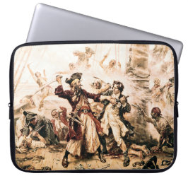 Tillfångata, Piraten Svartskägg, Queen Anne's Reve Laptop Fodral
