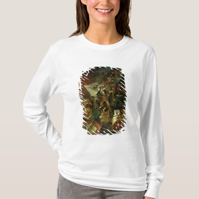 Tillfångatagande av Azov, 18th maj 1696 Tee Shirt (Framsida)