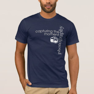 Tillfångatagande av ögonblicket t-shirt