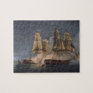 Tillfångatagande av Thetisen vid HMS-Amethyst, Pussel