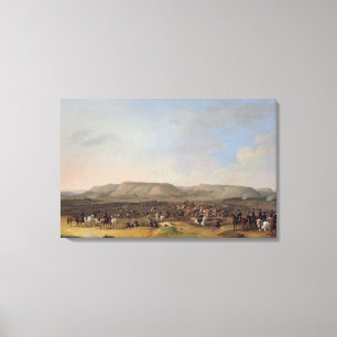 Tillfångatagandet av Shumla, 1860 Canvastryck