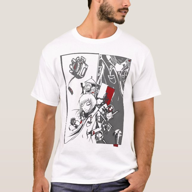 Tillfångatagandet - grått - tända tee (Framsida)