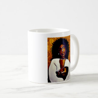 Tillflykt i dina armar | Svart konst Afrocentrerad Kaffemugg