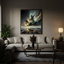 Tillflykt mellan stjärnor och stormar poster