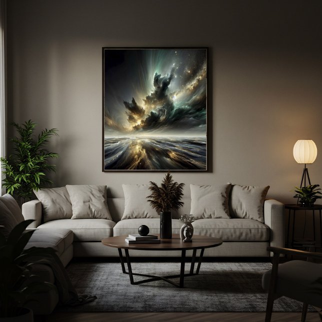 Tillflykt mellan stjärnor och stormar poster (Skapare uppladdad)
