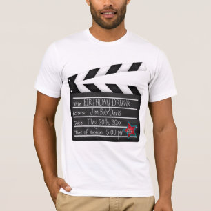 Tillfoga din Clapboard för ordfilmdirektören Tröja