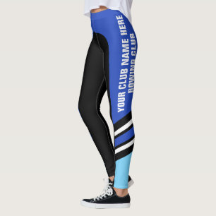 "Tillfoga din Customisable text", sidoranddamasker Leggings