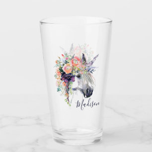 Tillfoga din den kända blommigten klädde Unico Glaskopp