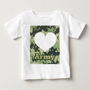 Tillfoga din egna fotoarméhjärta t shirt
