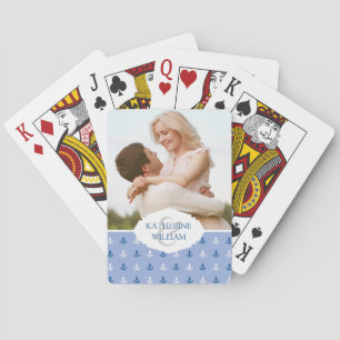 Tillfoga din gulliga kända ankrar lite mönster casinokort