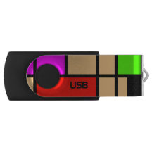 tillfoga din initialer, Mondrian ny stil