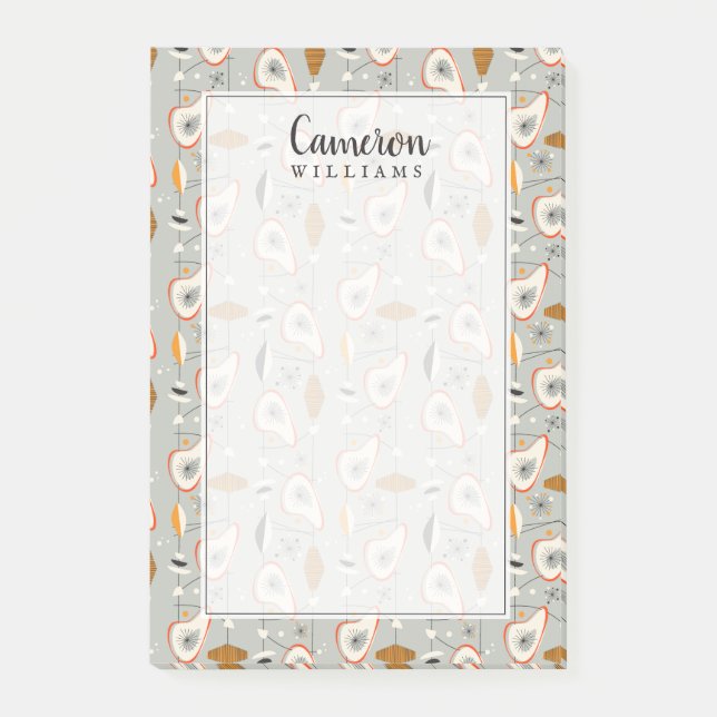 Tillfoga din kända | geometriska kricka & slösa post-it block (Framsida)