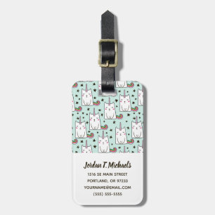 Tillfoga din kända gulliga hand bagagebricka