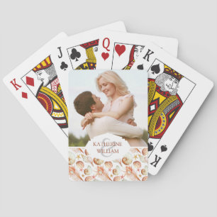 Tillfoga din kända korall med snäcka- & casinokort