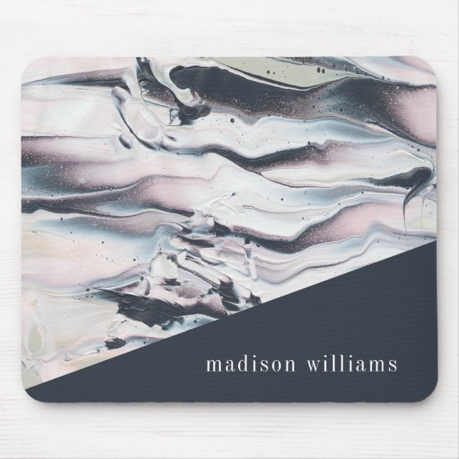 Tillfoga din kända | marmorera v-skörd musmatta (Framsidan)