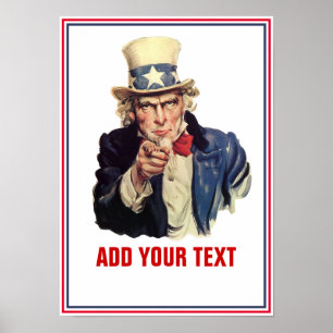 Tillfoga din text poster