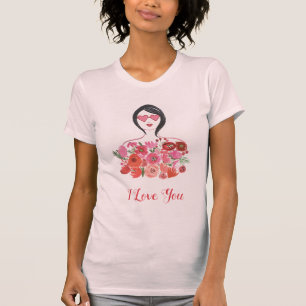 Tillfoga din valentinchic för text mig tröja