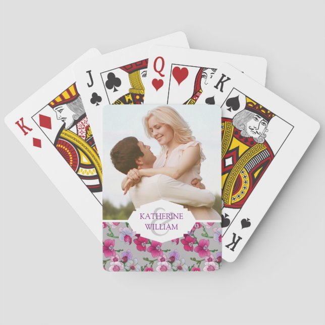 Tillfoga dina kända | rosaOrchids i blom Spel Kort (Baksidan)