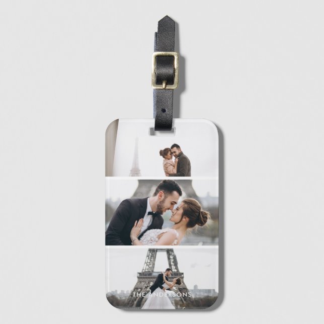 Tillfoga ditt eget - 3 beställnings- bagagebricka (Framsida vertikal)