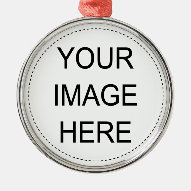 Tillfoga ditt eget avbildar julgransprydnad metall (Framsidan)