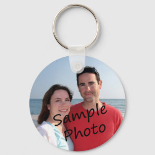 Tillfoga ditt egna foto Keychain Nyckelring