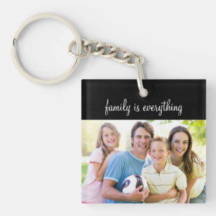 Tillfoga ditt familjfoto Keychains