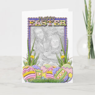 TILLFOGA DITT FOTO - påskäggkakor Helgkort