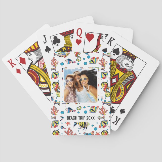 Tillfoga ditt kända | färgrika undervattens- kortlek (Baksidan)