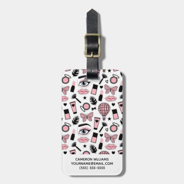 Tillfoga ditt kända mönster för den | bagagebricka (Vertikal Framsida)