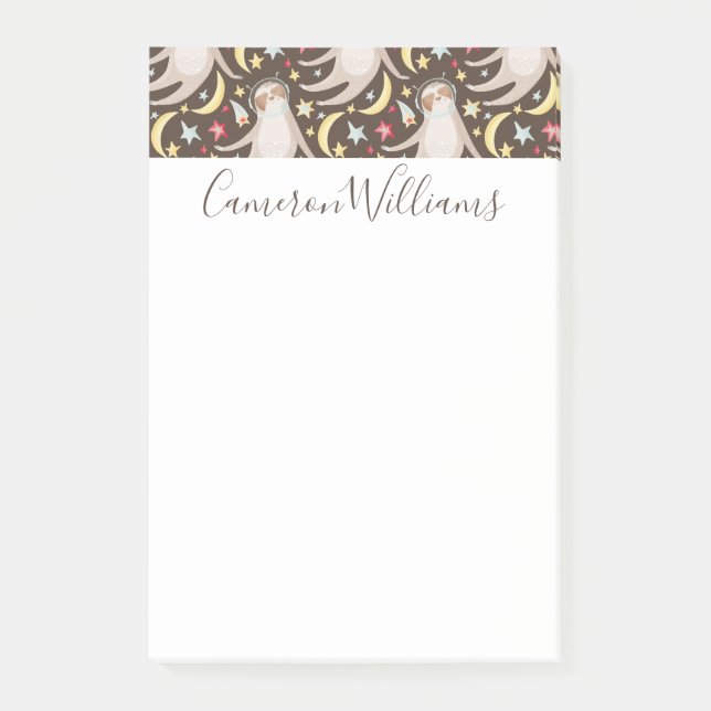 Tillfoga ditt kända mönster för den | post-it block (Framsida)