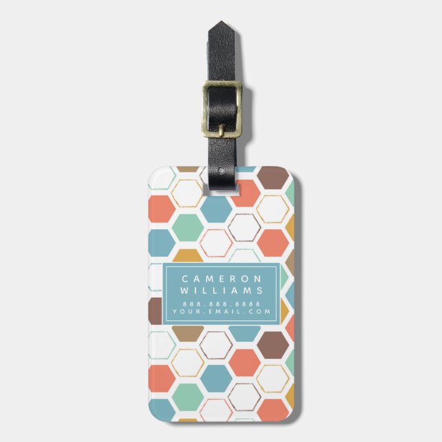 Tillfoga ditt kända mönster för enheten för den | bagagebricka (Vertikal Framsida)