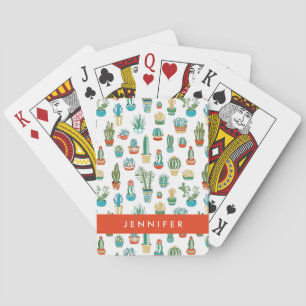 Tillfoga ditt kända suckulentmönster casinokort