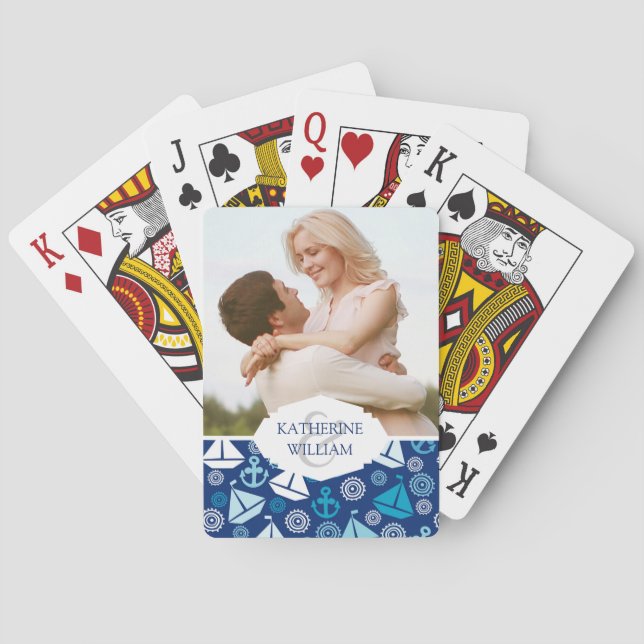 Tillfoga ditt kända | tecknadmönster med kortlek (Baksidan)