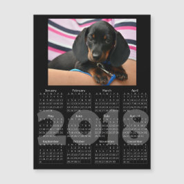 Tillfoga ditt kort för kalendern för hundfoto 2018