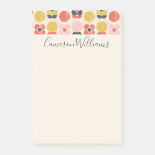 Tillfoga ditt mönster det kända för den post-it block