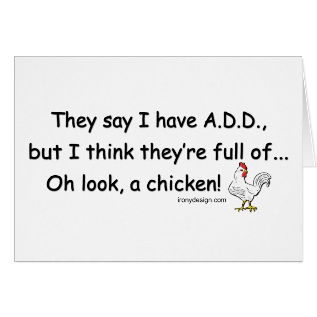 TILLFOGA fullt av hönor Hälsningskort (Framsidan Horizontal)