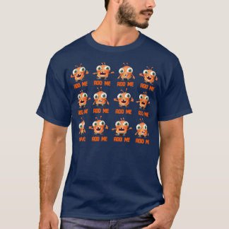 Tillfoga mig! Med logotypen T Shirt