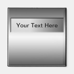 Tillfoga textmetall pläterar Lookmagneten Magnet