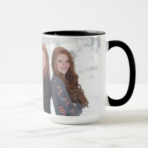 Tillfogar den beställnings- muggen för systrar d mugg
