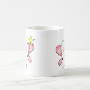 Tillfogar den felika kaffemuggen för tanden preci kaffemugg