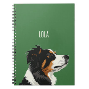 Tillförlitlig Australian shepherd Anteckningsbok