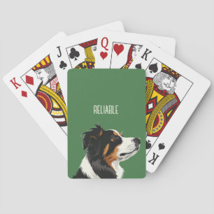 Tillförlitlig Australian shepherd Casinokort