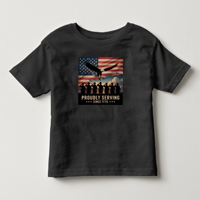 Tillförlitlig service sedan 17796 T-Shirt (Framsida)