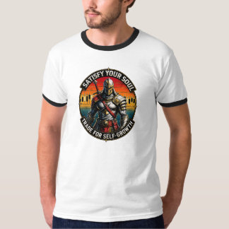 Tillfredsställ din själ, handla för självutvecklin t shirt