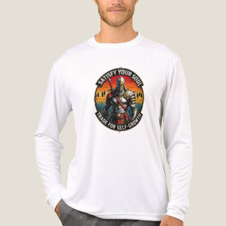 Tillfredsställ din själ, handla för självutvecklin t shirt