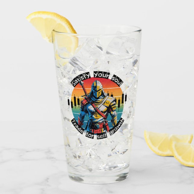 Tillfredsställ | Handelsmotivation | Fantasidesign Glaskopp (Framsida Ice)
