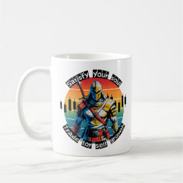 Tillfredsställ | Handelsmotivation | Fantasidesign Kaffemugg