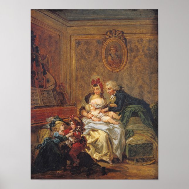 Tillfredsställande av Giftermål eller Lycklig Poster (Framsidan)